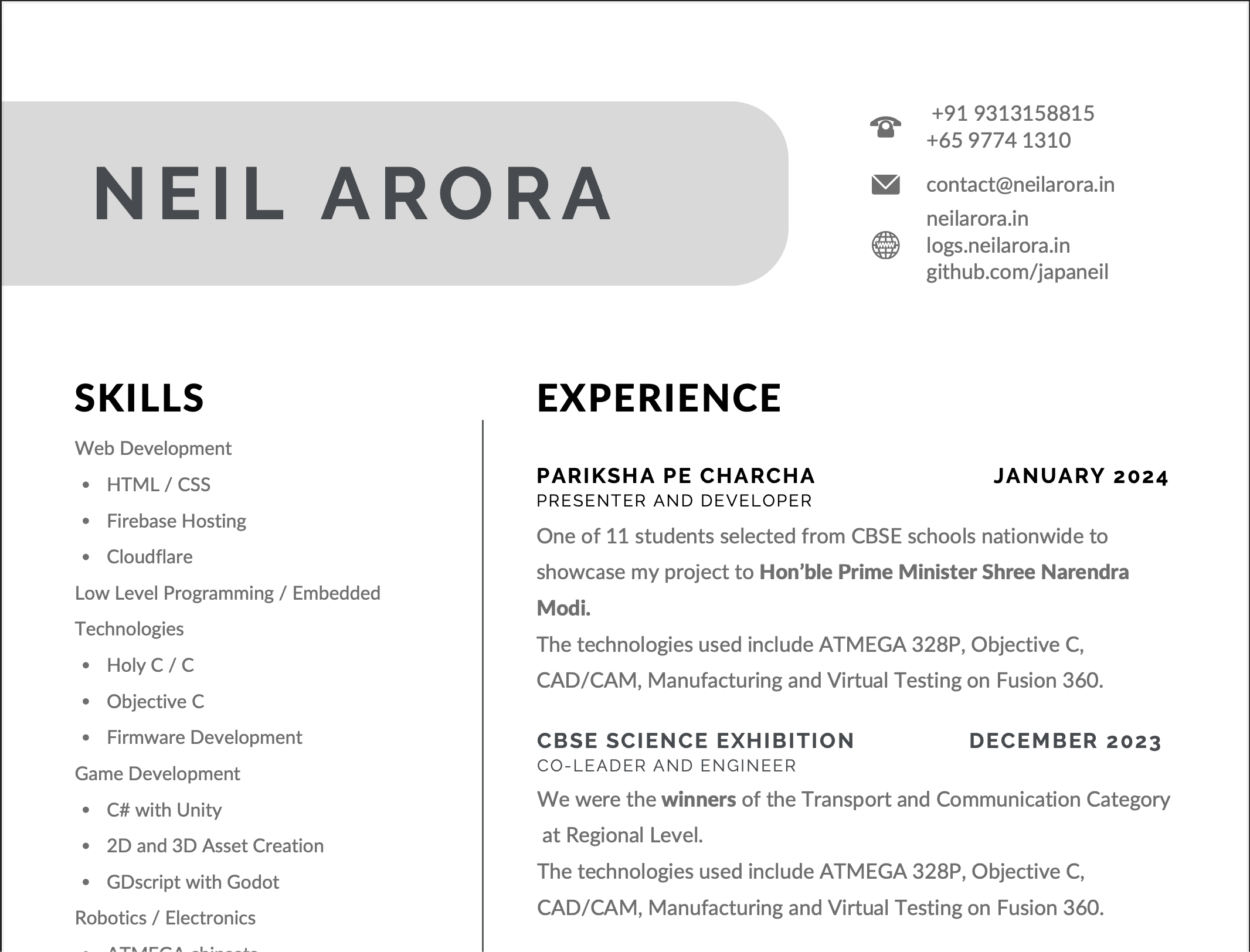 Portfolio Preview